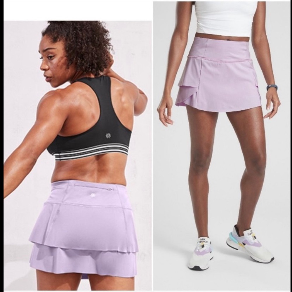 Athleta Momentum teal Skort size m